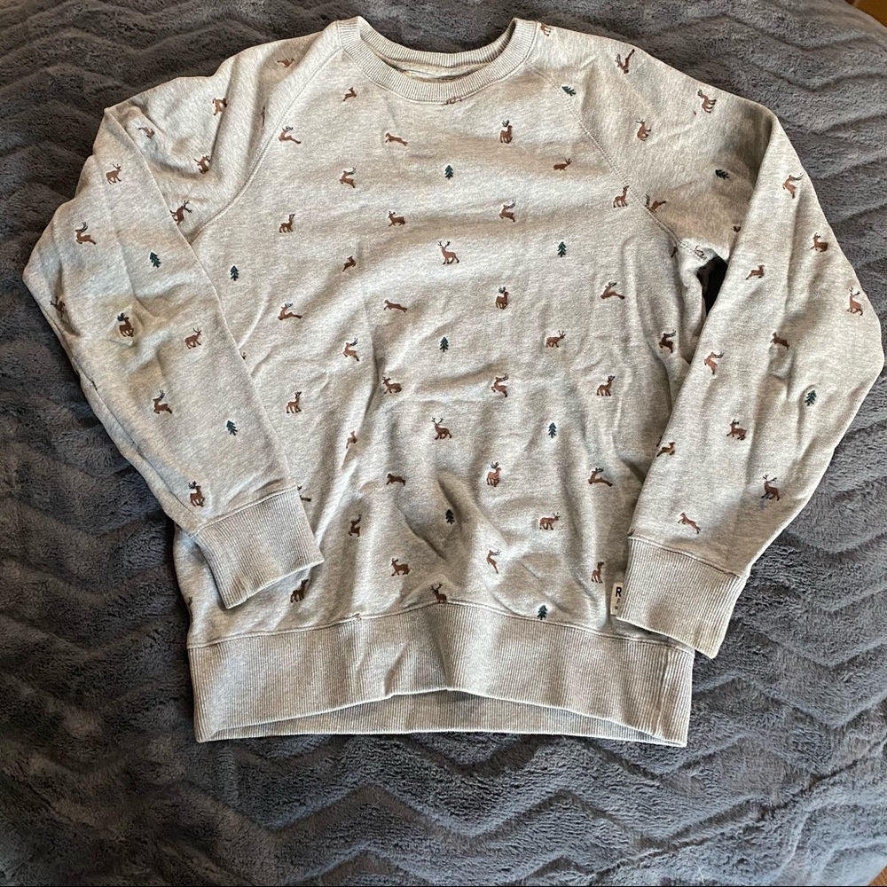Roots crew neck sweater